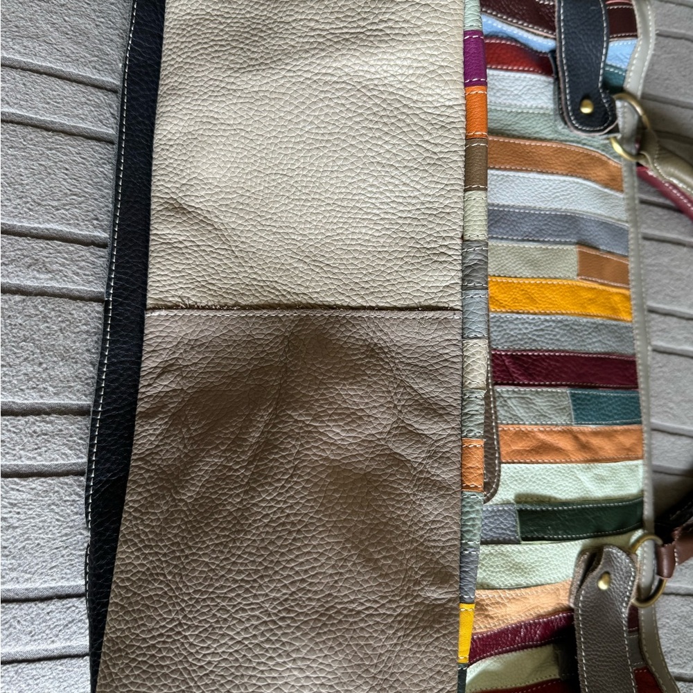 Colorful Patchwork Tote Bag - Picture 14 of 14